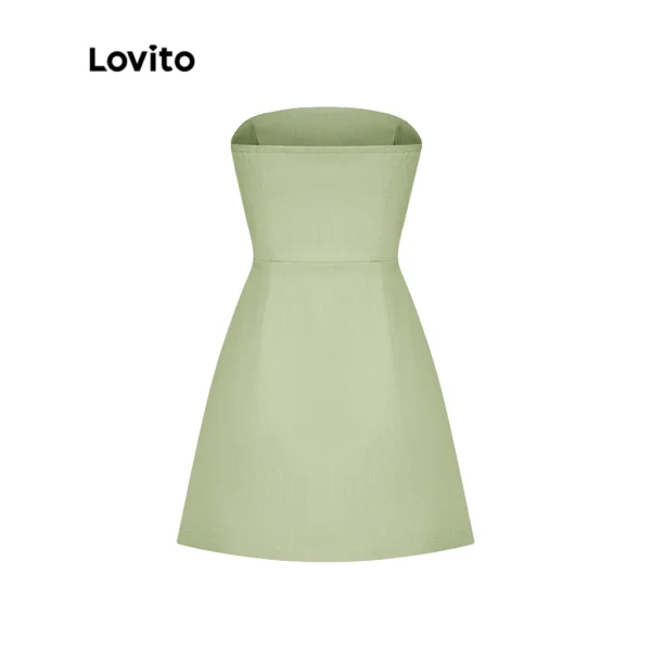 Vestido Simples com Zíper Casual