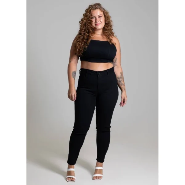 Calça Sarja Sawary Plus Size Super Lipo