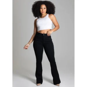Calça Sarja Sawary Flare