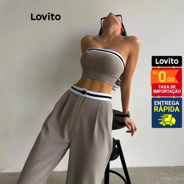 Conjunto Feminino Liso