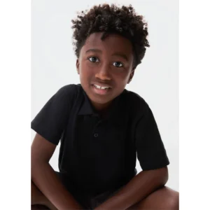 Camisa Polo Infantil Menino Manga Curta Em Piquet Hering Kids