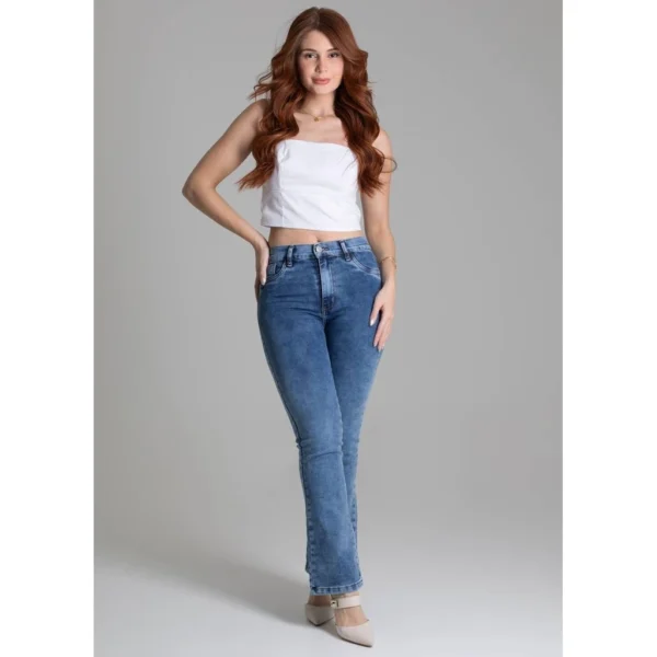 Calça Jeans Sawary Boot Cut Petit - 277875