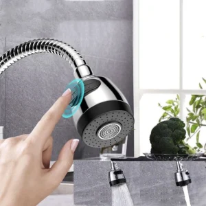 Inox Prata Torneira com chuveiro com rotação de 360° Cozinha Luxo Parede Promoção