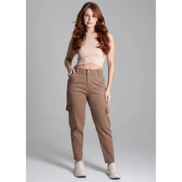 Calça Sarja Sawary Mom
