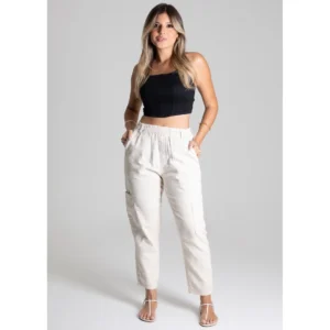 Calça Linho Sawary Mom