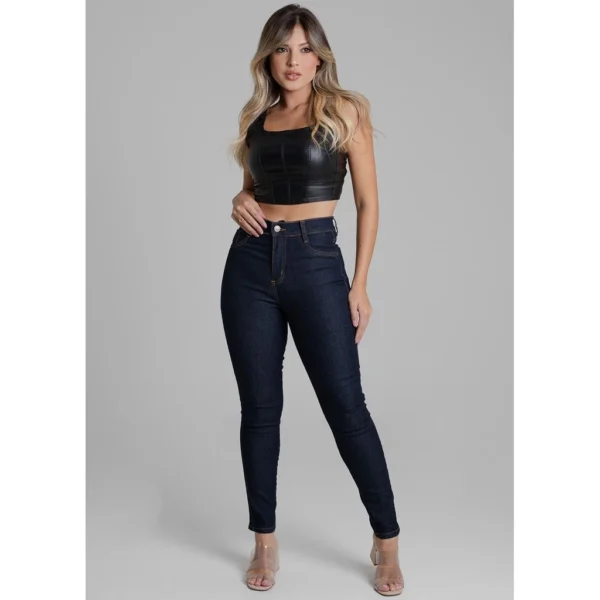 Calça Sawary Jeans Feminina Cigarrete