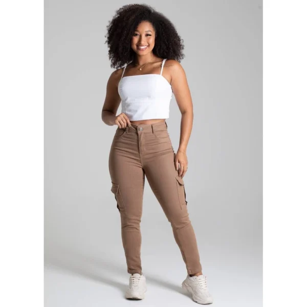 Calça Sarja Sawary Cigarrete