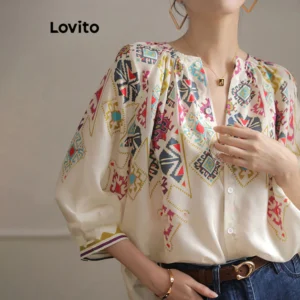 Blusa Casual Com Estampa