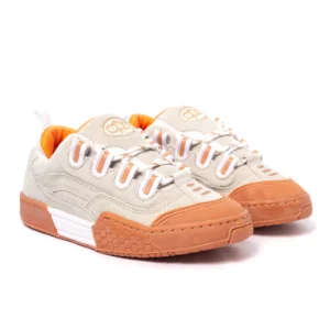 Tênis Qix Hexagon Couro Camurça Sola Borracha Original Skate Conforto